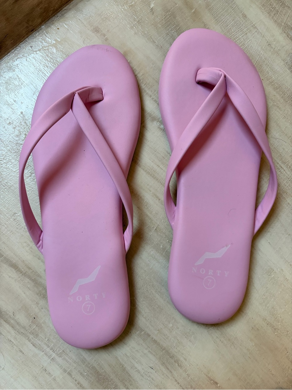 NORTY Pink Women’s Flip Flop Sandals